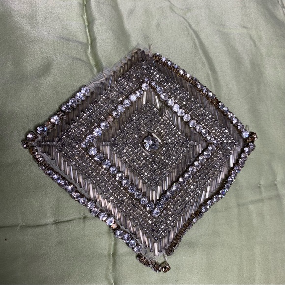 Rhinestone Fabric Remnant - Picture 7 of 7